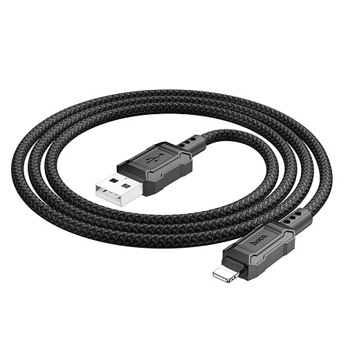 USB дата кабель Lightning, HOCO, X94, 1M, черный