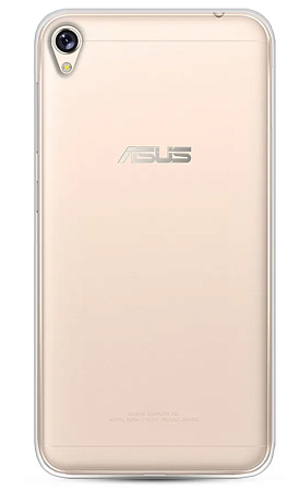 Чехол силиконовый для Asus Zenfone Live, ZB501KL, прозрачный