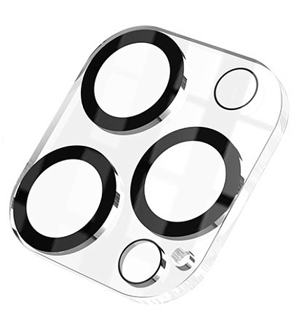 Защитное стекло на iPhone 12 Pro Max (6.7) G13, HOCO, на заднюю камеру, черное