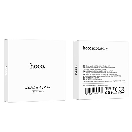 Зарядка для умных часов Y25 Smart watch, HOCO, черный
