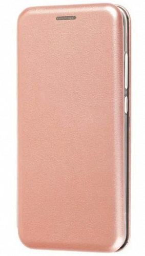 Чехол-книжка для Xiaomi Redmi 7, боковой, розовое золото