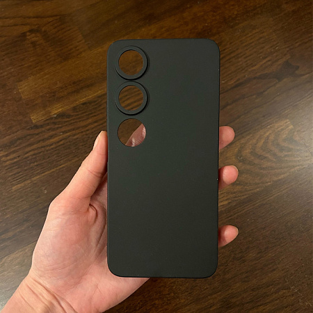 Чехол силиконовый для Honor X5 Plus (4G)/honor play 40 (5G)/play 40C (5G), с защитой камеры, X-CASE, черный