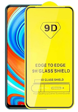 Защитное стекло на Vivo V19, 9D, черное, X-CASE