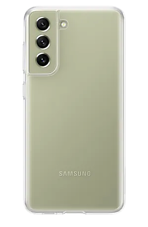 Чехол силиконовый для Samsung Galaxy S21FE, X-CASE, прозрачный