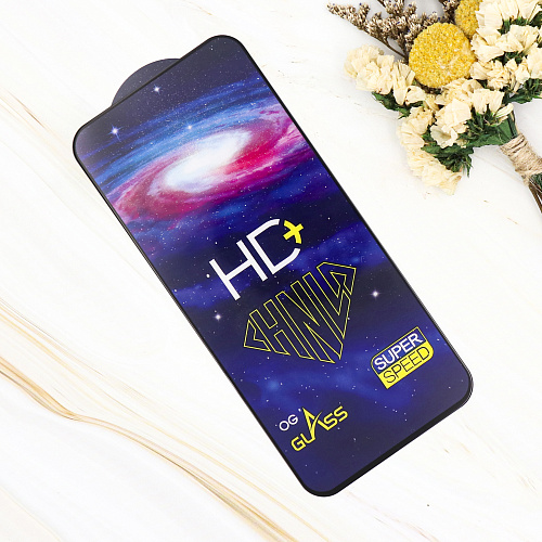 Защитное стекло на Google Pixel 9 Pro XL, HD+, прозрачное с черной рамкой, X-CASE