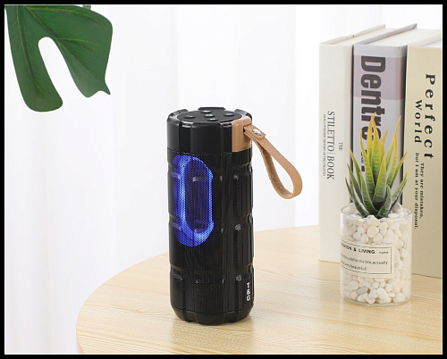 Колонка HC7 Pleasant sports BT speaker, HOCO, черная