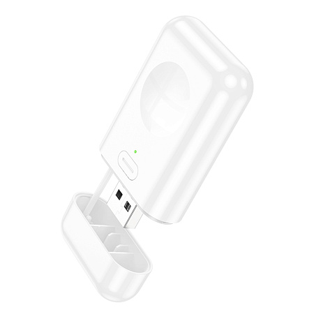 Универсальный Доп. Аккумулятор 1000mAh, J120, HOCO, зарядное устройство для iWatch, белый