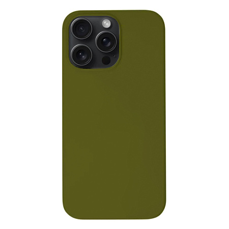 Чехол-накладка для iPhone 14 Pro Max, Silicon Case, без лого, хаки