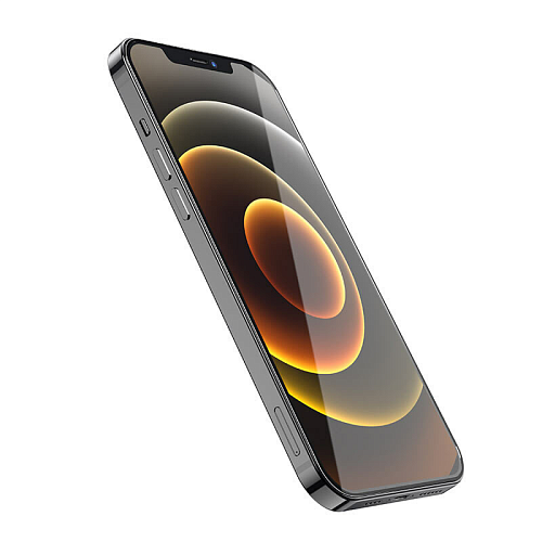 Защитное стекло на iPhone 12 Pro Max (6.7) G5, HOCO, Full screen silk screen HD tempered glass,черное