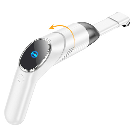 Автомобильный пылесос ZP6, HOCO, с дисплеем, мощность: 55W, белый