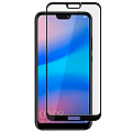 Защитное стекло на Huawei P20 Lite/Nova 3E, 9D, черный, X-CASE