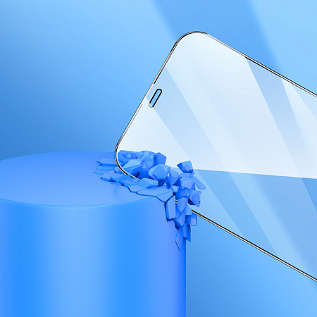 Защитное стекло на iPhone 12 Pro Max (6.7) G16, HOCO, Guardian shield serie, черное
