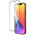 Защитное стекло на iPhone 12 mini (5.4) A19, HOCO, Shatterproof ultra-fine edge full screen HD tempered film, черное