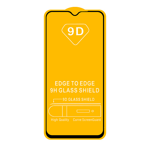 Защитное стекло на Xiaomi Redmi 9/9T/Poco M3/ 9 Prime/9 Power, 9D, черный, X-CASE