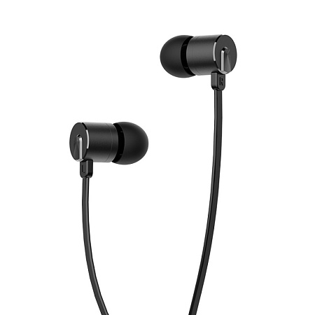 Проводные наушники M63 Ancient sound earphones with mic, HOCO, черные