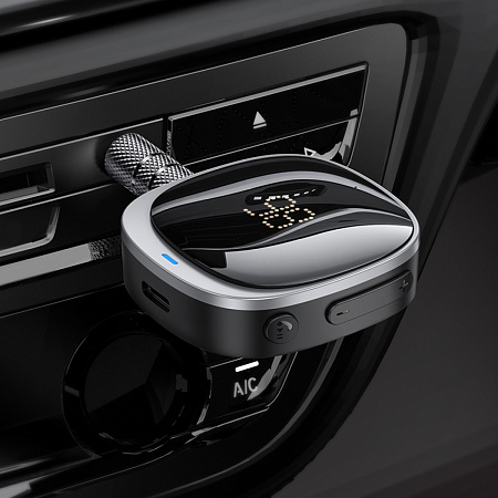 Bluetooth Receiver, E80, HOCO, черный