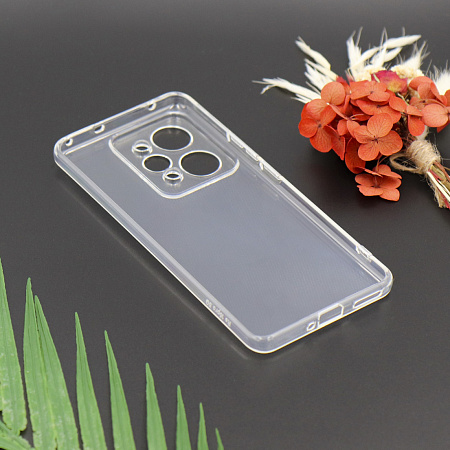 Чехол силиконовый для Realme 15 (5G), с защитой камеры, X-CASE, прозрачный