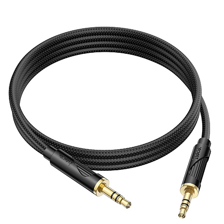 AUX Audio кабель 3,5 мм, UPA30, HOCO, черный