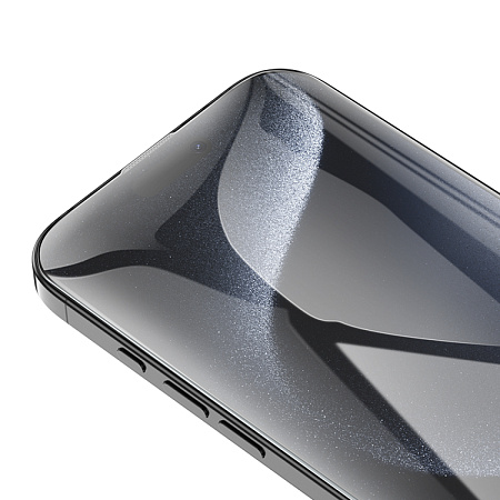 Защитное стекло для iPhone 16 Pro Max, A34 Slim, HOCO, Full screen HD tempered glass 0.2mm, черное