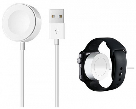 Беспроводное зарядное устройство для часов iWatch, белый