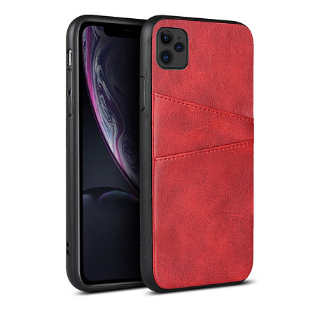 Чехол силиконовый для iPhone 11 Pro Max (6.5), DU DU, красный