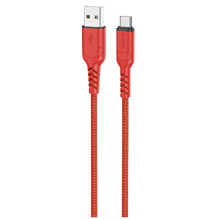 USB Кабель Type-C, HOCO, X59, красный