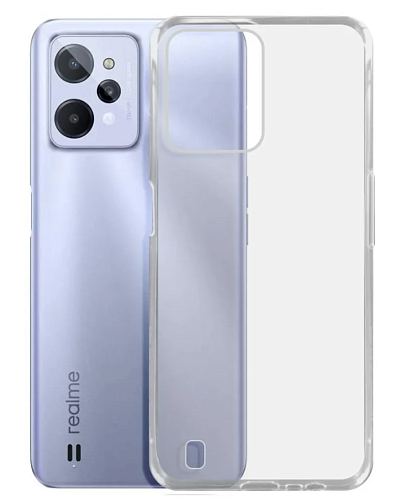 Чехол силиконовый для Realme C31, X-CASE, прозрачный