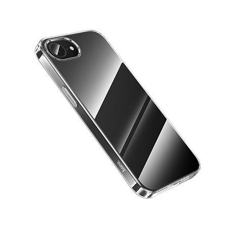 Чехол силиконовый для iPhone 16e, Light series TPU, HOCO, прозрачный