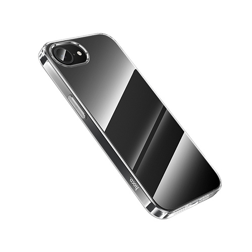 Чехол силиконовый для iPhone 16e, Light series TPU, HOCO, прозрачный
