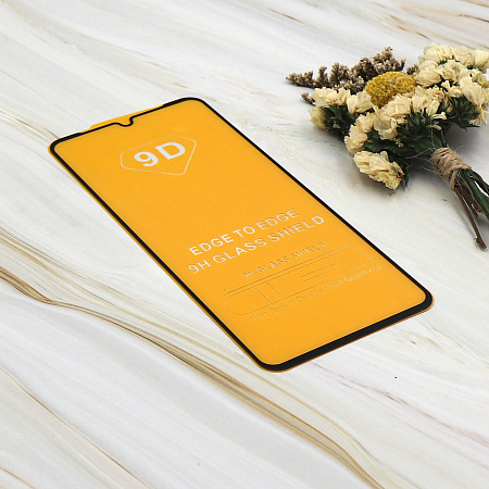 Защитное стекло на Xiaomi Redmi 14C/14R, 9D, черное, X-CASE