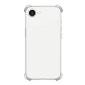 Чехол силиконовый для iPhone 16e, усиленные края, с защитой камеры, X-CASE, прозрачный