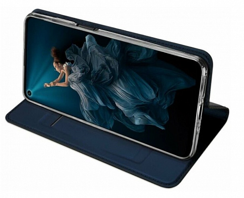 Чехол-книжка для Huawei Honor 9A, DU DU, боковой, синий