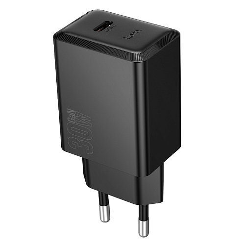 Сетевое зарядное устройство, 1 PD 30W  (N70), HOCO, цвет черный