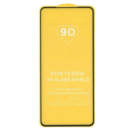 Защитное стекло на Oppo A96 (5G)/Realme 8, 9D, черный, X-CASE
