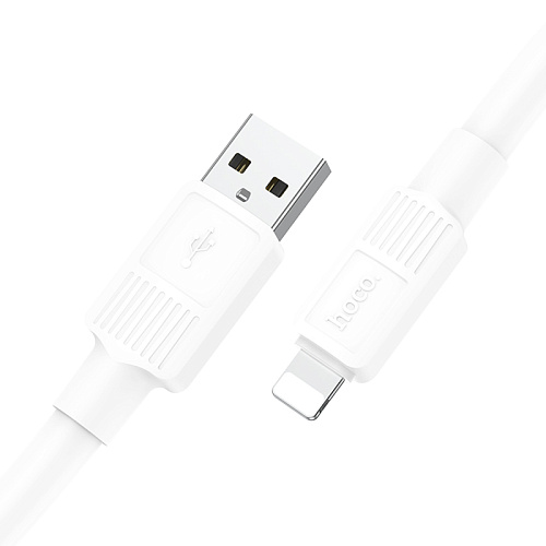 USB дата кабель Lightning, HOCO, X84, 1M, белый