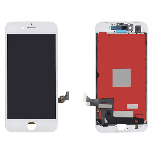 Дисплей iPhone 8/SE 2020 в сборе с тачскрином (белый), высокое качество (HC)