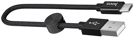 USB Кабель Type-C, HOCO, X35, 25см, черный