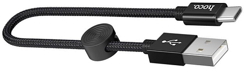 USB Кабель Type-C, HOCO, X35, 25см, черный