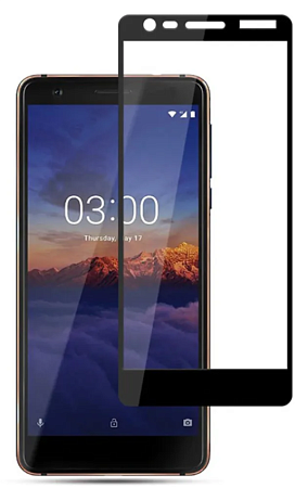    Nokia 3.1, Silk Screen 2.5D, , X-CASE
