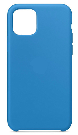 Чехол - накладка для iPhone 12 mini (5.4), Silicon Case, синий