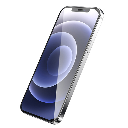 Защитное стекло на iPhone 12 Pro Max (6.7) G7, HOCO, Full screen HD tempered glass, черное