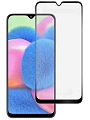 Защитное стекло на Samsung Galaxy M20, Silk Screen 2.5D, черный, X-CASE