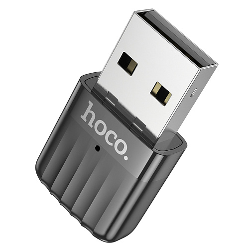 USB адаптер Wi-Fi5 двухдиапазонный (USB2.0 2.4ГГц до 650Мбит/с), HI33, HOCO, черный