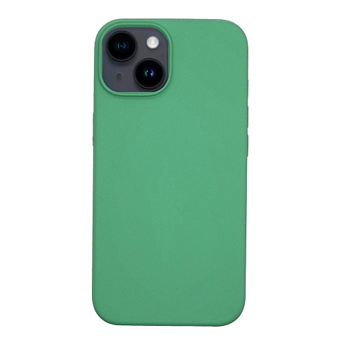 Чехол-накладка для iPhone 14, Silicon Case, без лого, мятный