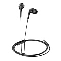 Проводные наушники M40 Prosody Universal Earphone, HOCO, вакуумные с микрофоном, черные