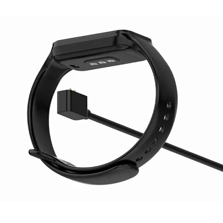 USB кабель для Xiaomi Mi Band 8/Mi Band 9/Redmi Watch 3/Watch 3 Active/Watch 3 lite/Smart Band 2, черный