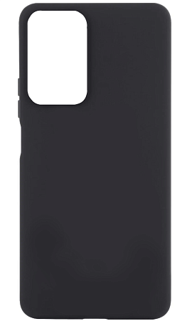 Чехол силиконовый для Xiaomi Redmi Note 11E, c защитой камеры, X-CASE, черный