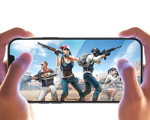 Защитное стекло на iPhone 12 Pro Max (6.7) A22, пленка 2 штуки, Hoco прозрачное