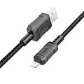 USB дата кабель Lightning, HOCO, X94, 1M, черный