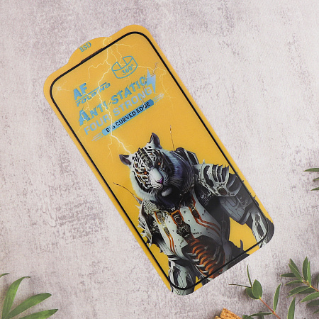 Защитное стекло на iPhone 16 Pro/17, AF 360, прозрачное с черной рамкой, X-CASE